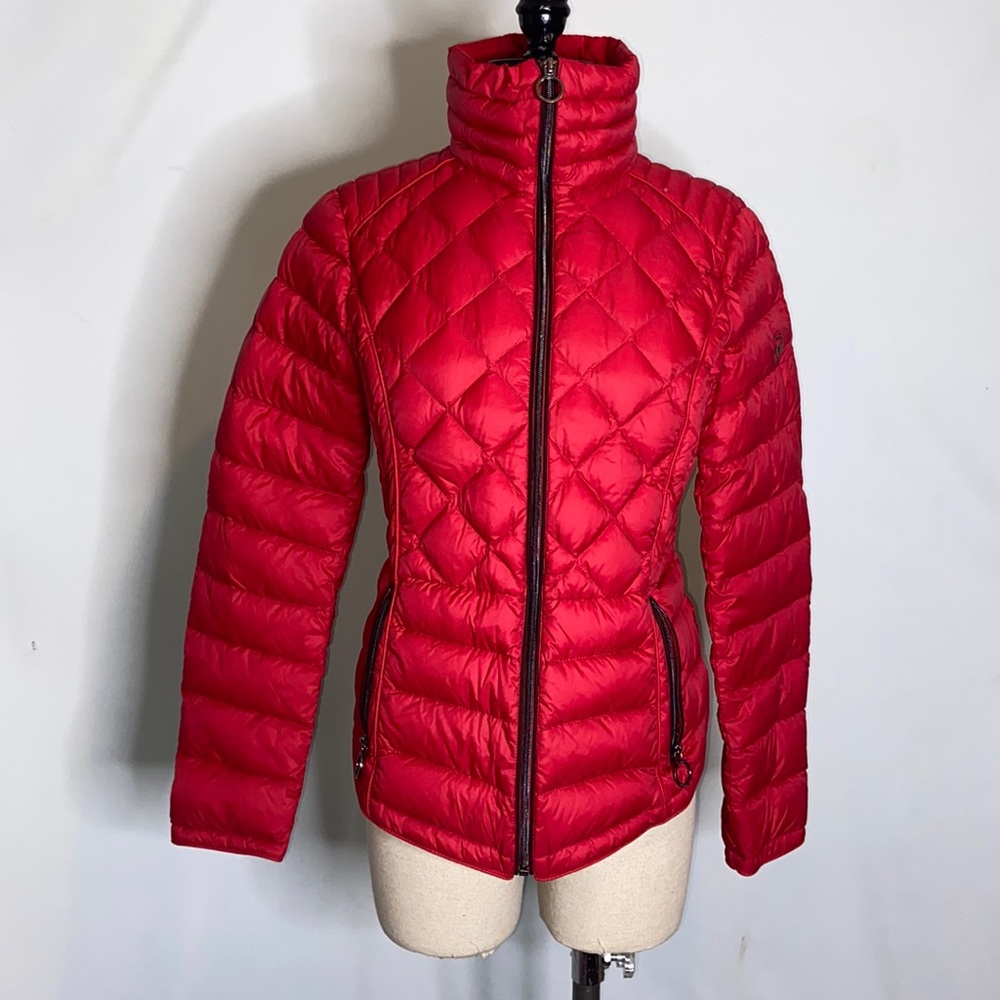 Michael Michael Kor's Women Red Puffer Jacket Size Medium